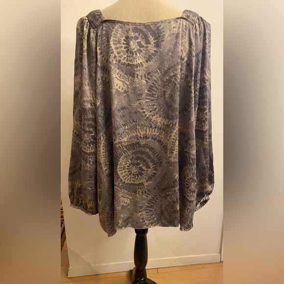 Truly by Part Two Blouse Silk LARGE - Picture 2 of 7